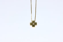 Gold Cross with diamond