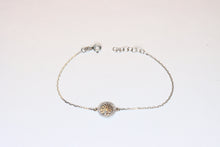  White Gold Chain bracelet - Tree of life