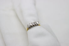  Platinum and Gold Ring with diamonds