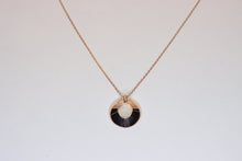  Silver Rose Gold Plated Pendant with Pearl