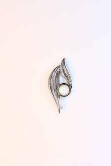  Silver Brooch with Pearl PS003