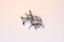  Silver Brooch Wolf PS011