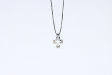  White Gold Cross with diamonds