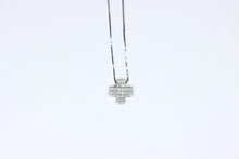  White Gold Cross with diamonds