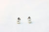 White Gold Earrings with pearl and diamonds