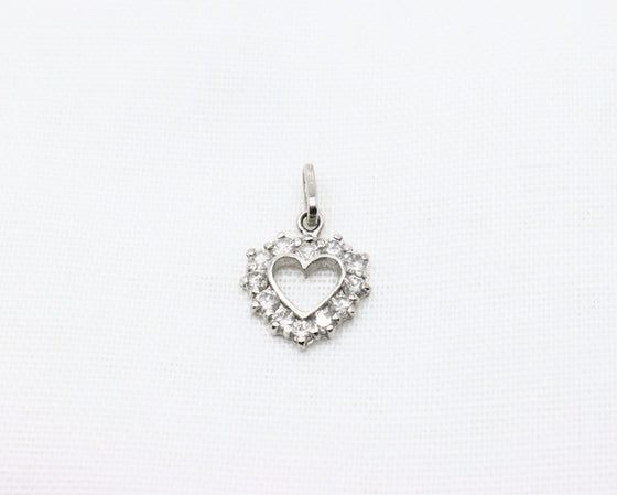 White Gold Pendant with diamonds