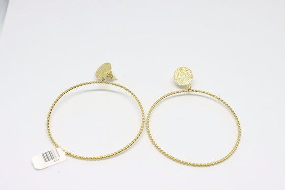 Gold Plated Silver Earrings