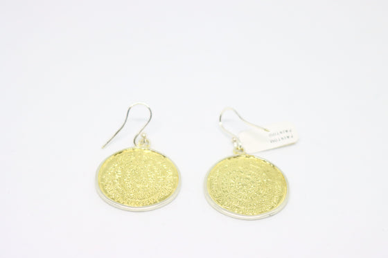 Gold Plated Silver Earrings