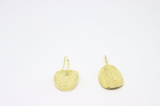 Gold Plated Silver Earrings