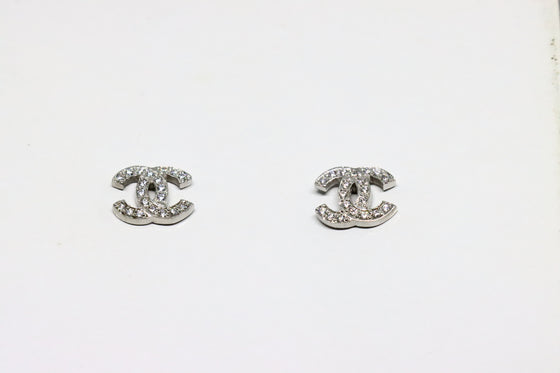 Silver Earrings with zircons