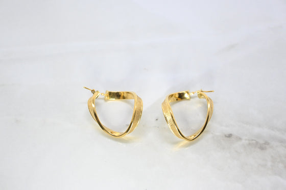 Gold Hoop Earrings