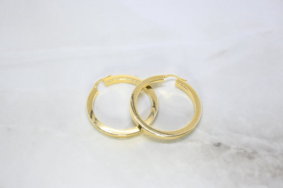 Gold Hoop Earrings