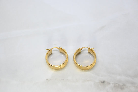 Gold Hoop Earrings