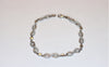 White Gold Tennis Bracelet with Zircons