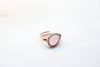 Silver Rose Gold Plated Ring