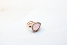  Silver Rose Gold Plated Ring