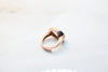 Silver Rose Gold Plated Ring