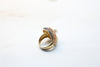 Silver Gold Plated Ring