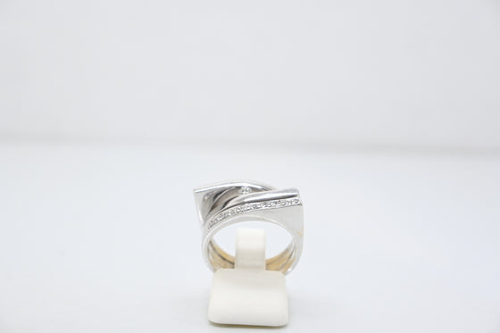 White Gold Diamond Ring