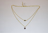 Silver Gold Plated Layering Necklace