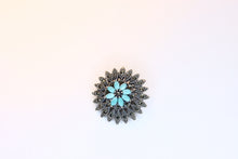  Silver Flower Brooch PS001