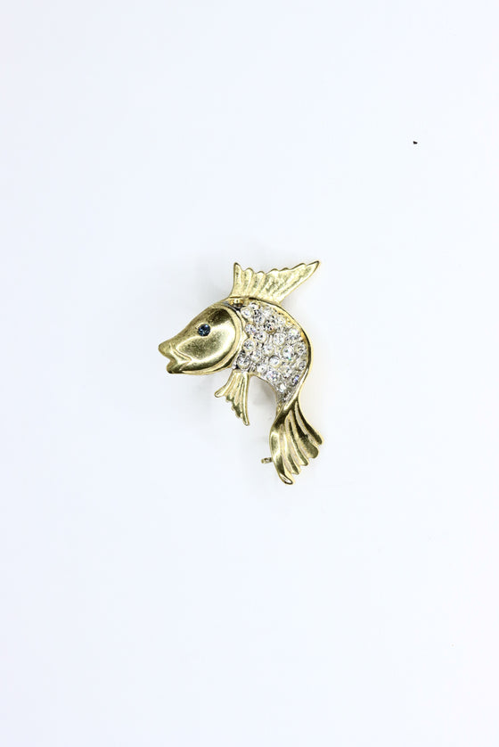 Silver Gold plated  Brooch PG002