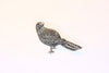 Silver Brooch Canary