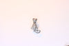 Silver Brooch Cat