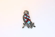  Silver Brooch Owl