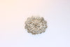 Silver Brooch Flower