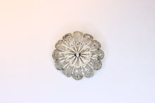  Silver Brooch Flower