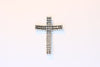 White Gold Cross with diamonds