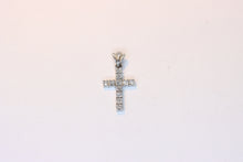  White Gold Cross with diamonds