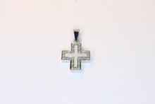  White Gold Cross with diamonds