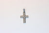 White Gold Cross with diamonds