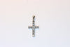 White Gold Cross with diamonds