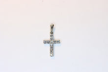  White Gold Cross with diamonds