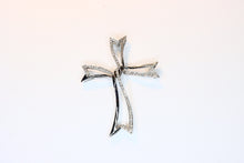  White Gold Cross with diamonds