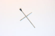  White Gold Cross with diamonds