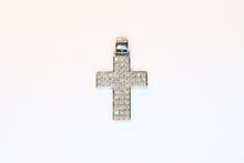  White Gold Cross with diamonds