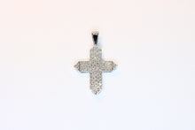  White Gold Cross with diamonds