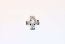  White Gold Cross with diamonds