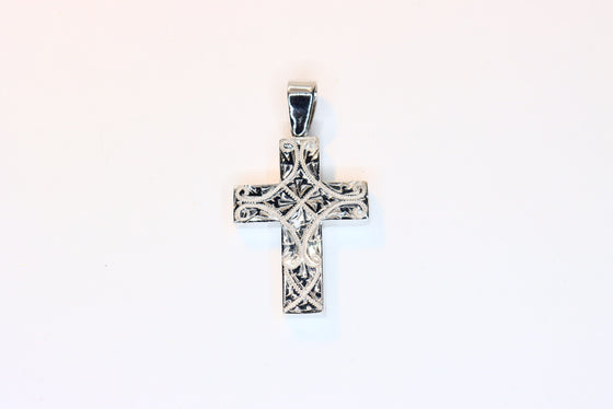 White Gold Cross