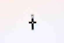  White Gold Cross with diamond