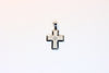 White Gold Cross with diamond