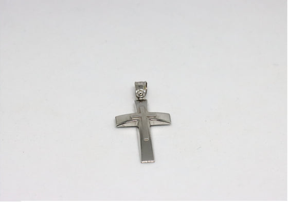 White Gold Cross