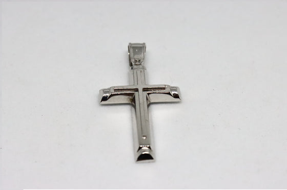 White Gold Cross