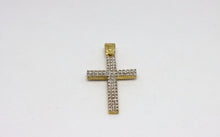  Gold Cross wit zircons