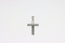  White Gold Cross