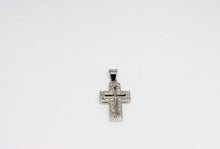  White Gold Cross with diamonds